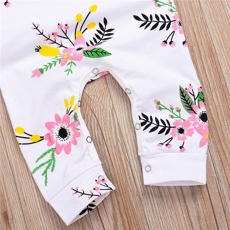 Baby Girl Floral Print PJ’s