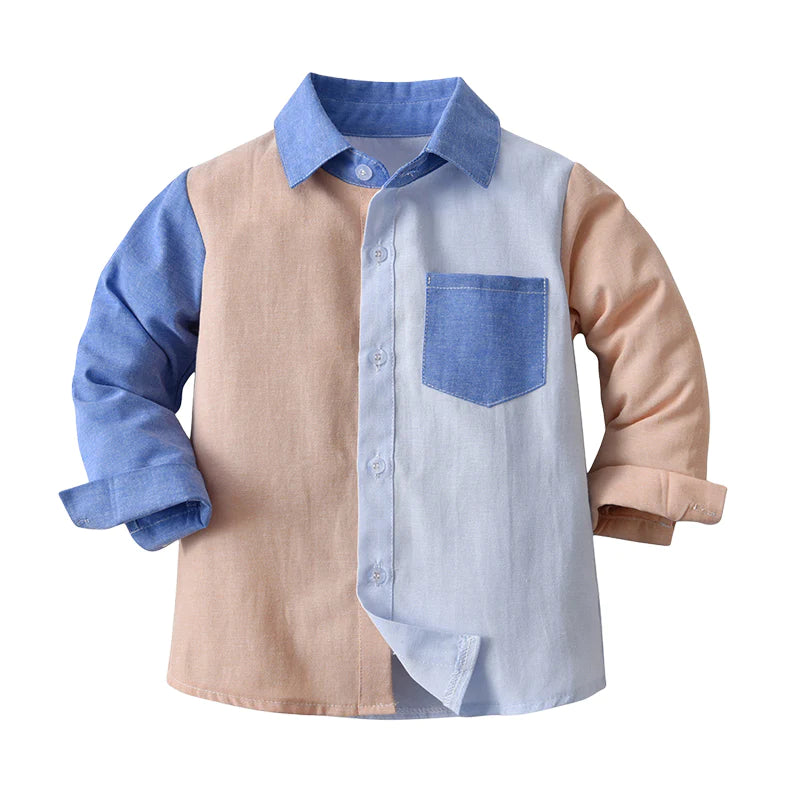 Boys Color-Blocking Shirt