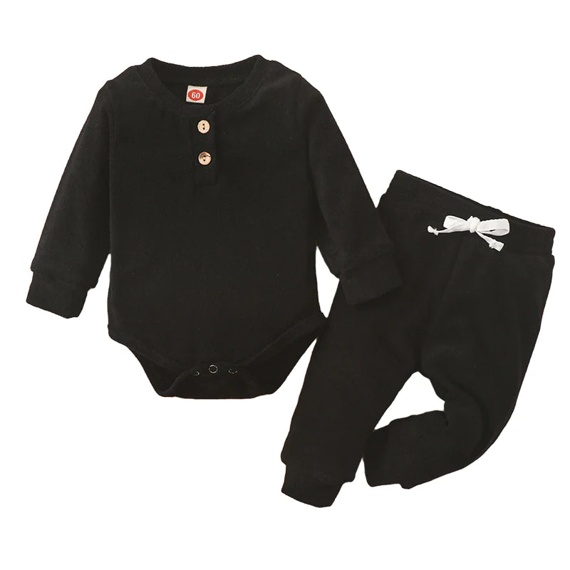 Baby Boys Henley Basic Set