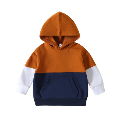 Boys Color Block Hoodie