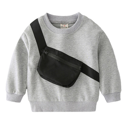 Boys Pouch Sweatshirt