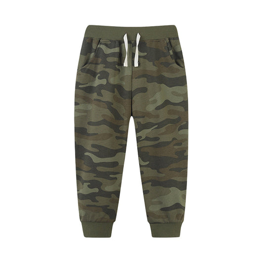 Boys Camo Sweatpants