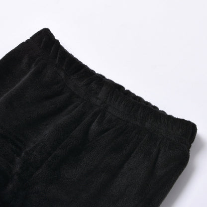 Girls Velvet Flare Pants
