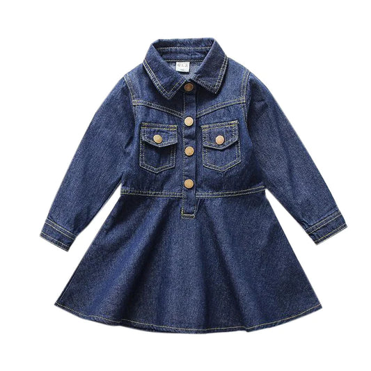 Girls Denim Dress