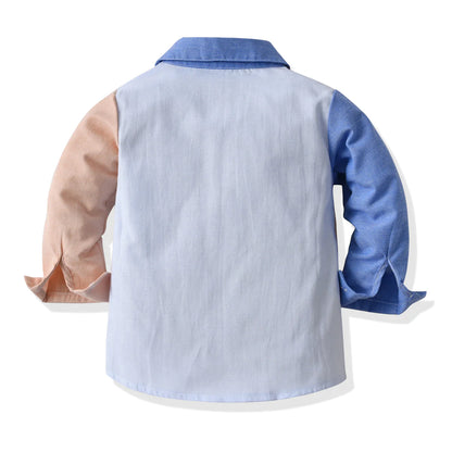 Boys Color-Blocking Shirt